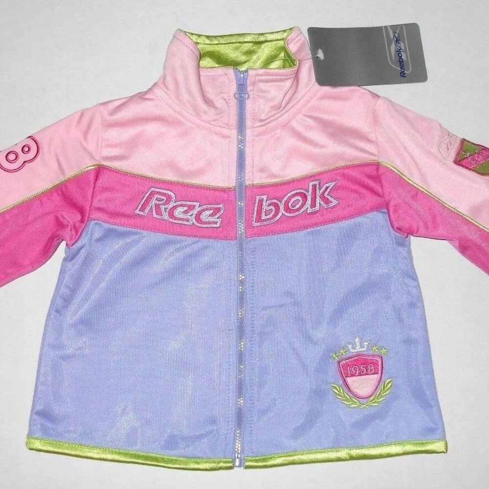 Vintage Reebok Classic Girls Toddler Jacket Top